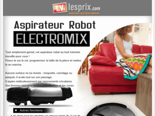 Détails : aspirateur robot