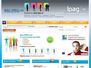 Détails : Bac PRO : la communaute des PRO