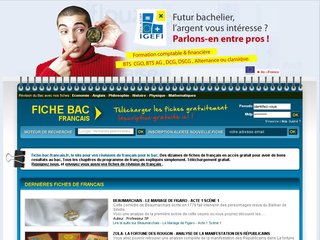 Détails : Fiche bac francais, fiches gratuites pour vos révisions de francais du bac