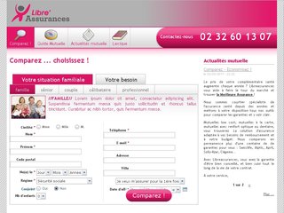 Détails : Comparateur mutuelles libre-assurances
