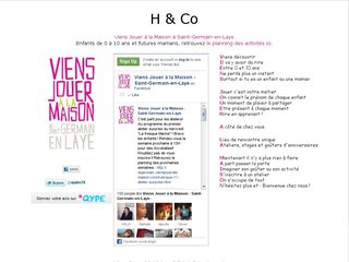 Détails : Viens Jouer A La Maison Saint-Germain-en-Laye