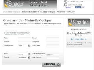 Détails : comparateur mutuelle optique